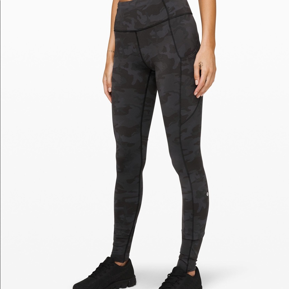 Lululemon Fast And Free Tight Camo